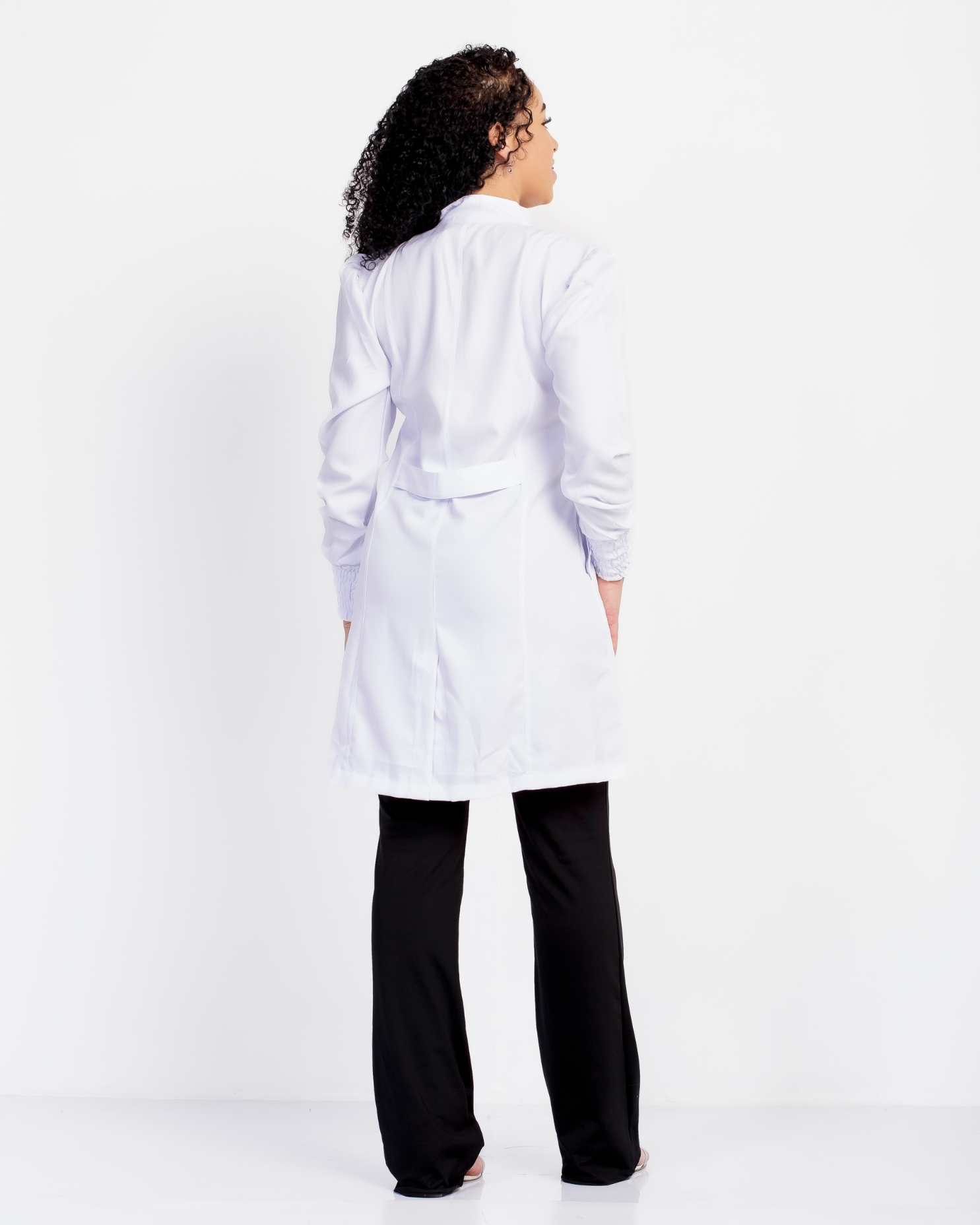 Avental Grécia Gabardine Branco - Imagem 4