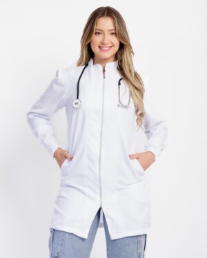 Jaleco Berlim Gabardine Branco