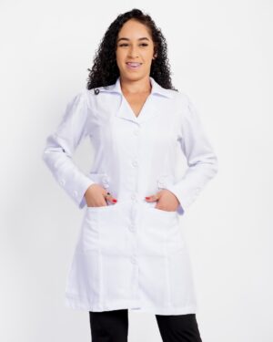 Avental Roma Gabardine Branco